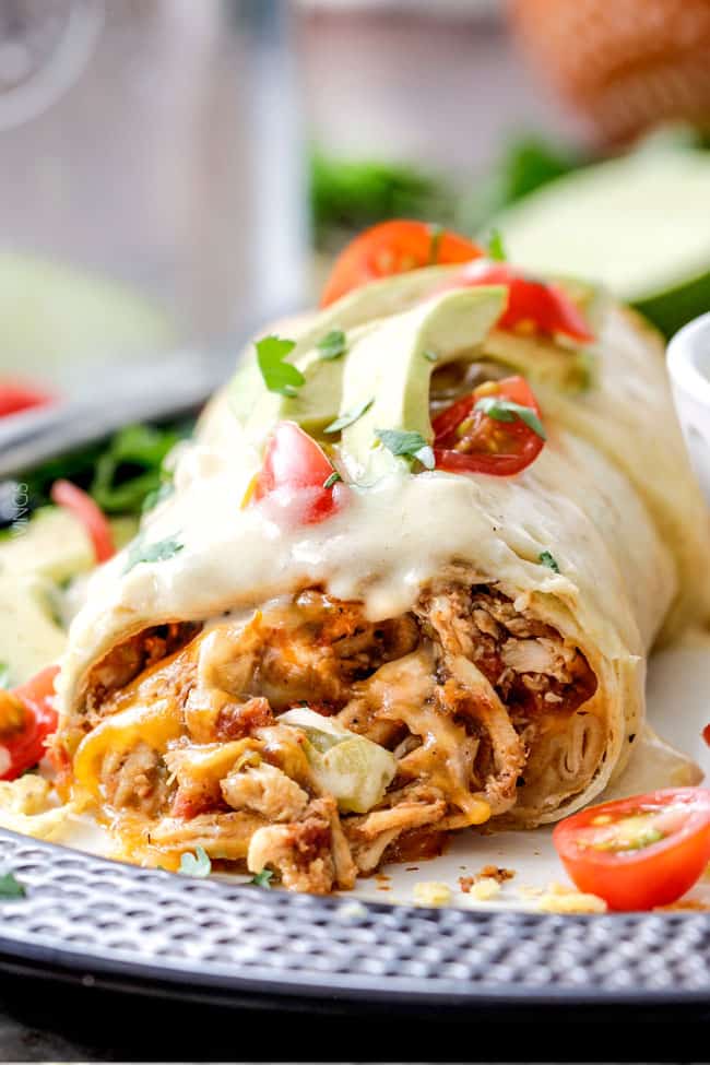 Easy Slow Cooker Shredded Mexican Chicken - Carlsbad Cravings