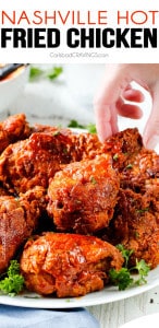 Nashville Hot Chicken (Spicy Fried Chicken) - Carlsbad Cravings