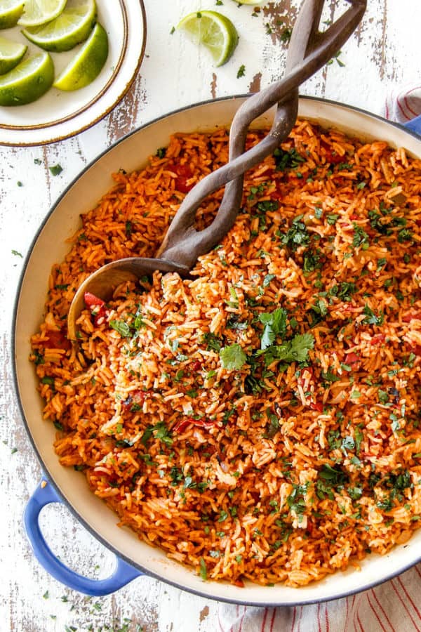 BEST EVER Restaurant-Style Mexican Rice (tips and tricks!)
