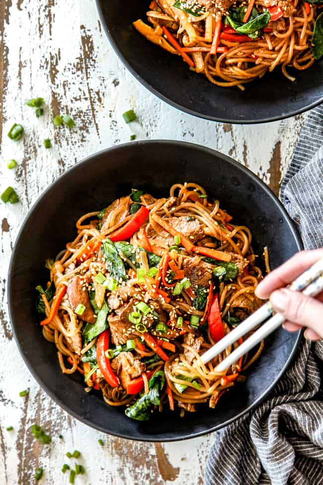 Korean Spicy Noodles - Carlsbad Cravings