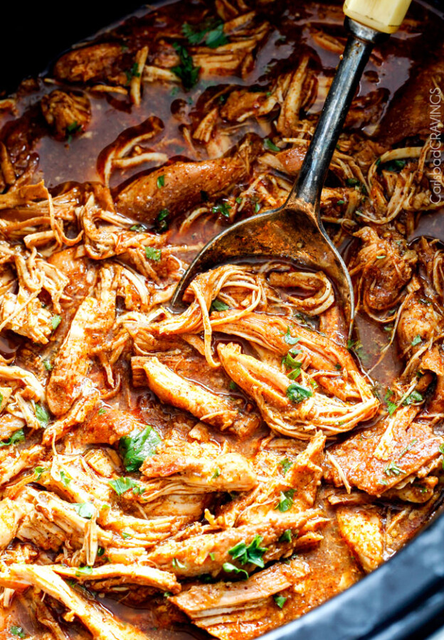 Slow Cooker Mexican Chicken Carlsbad Cravings