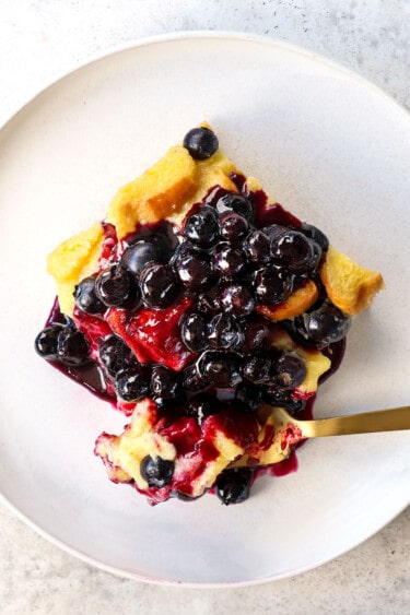 Blueberry French Toast Casserole Carlsbad Cravings