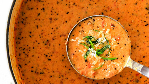 Creamy Tomato Basil Bisque