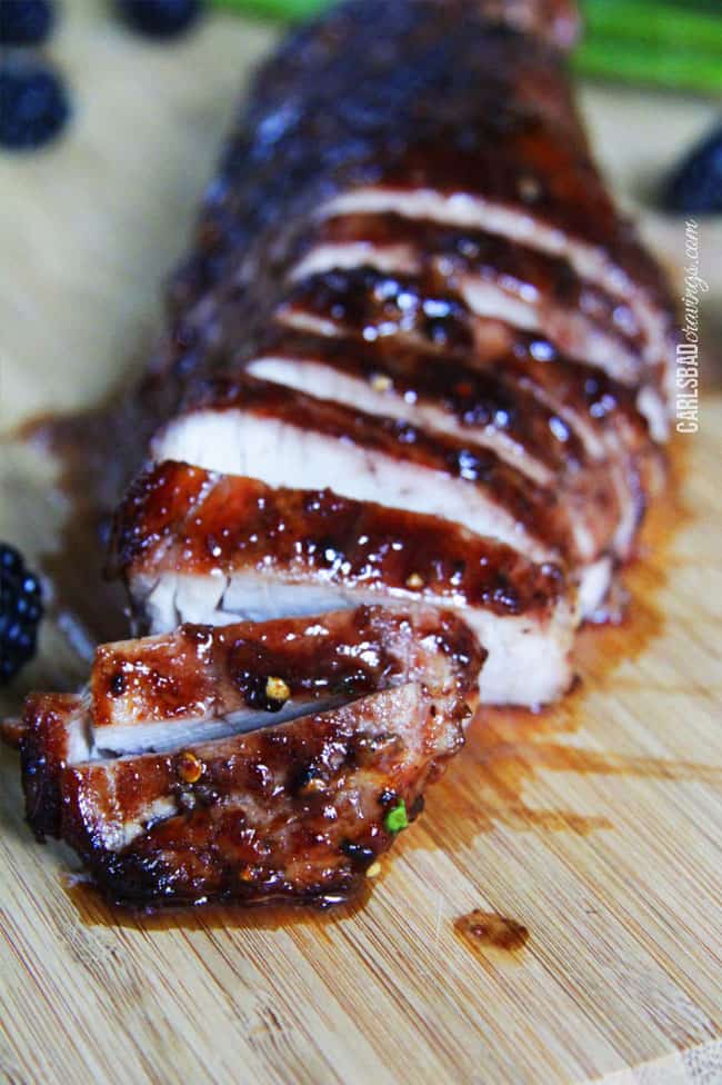 Roasted Pork Tenderloin With Blackberry Hoisin Sauce Carlsbad Cravings