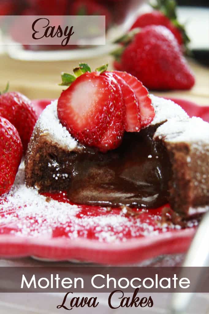 Chocolate lava cake slash commence oozing chocolate  Chocolate Lava Cakes Molten Chocolate Lava Cakes main 682x1024