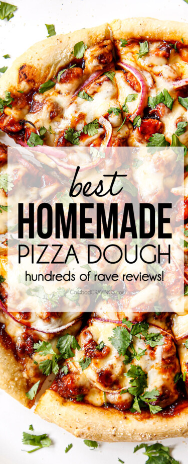 Easy Pizza Dough Recipe - Carlsbad Cravings