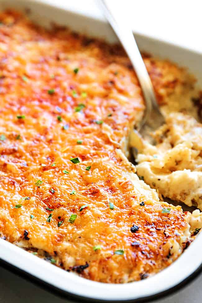 Scalloped Au Gratin Potato Recipe - Carlsbad Cravings