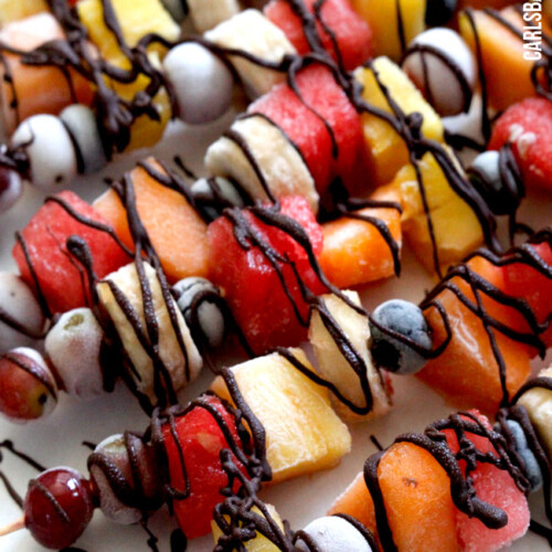 Fruit Skewers - Cooking with Curls