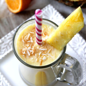 Pineapple Smoothie | Carlsbad Cravings