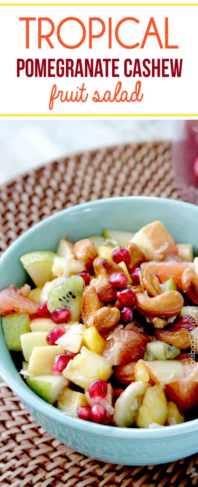 Best Ever Tropical Fruit Salad + Video - The Slow Roasted Italian