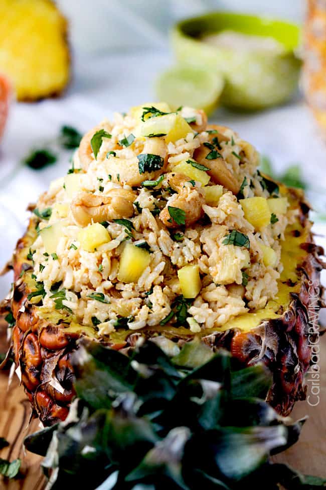 Pineapple Rice with Cashews