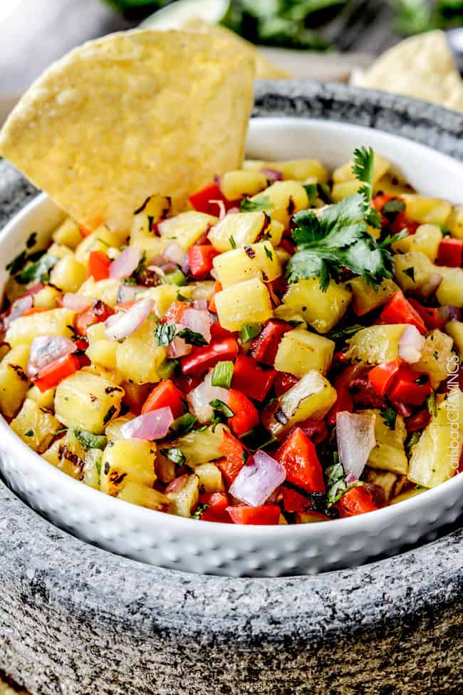 Pineapple Salsa Fresh on the Grill