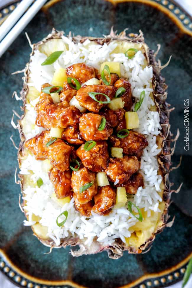 Baked Pineapple Chicken (+ Stir Fry Instructions!) - Carlsbad Cravings