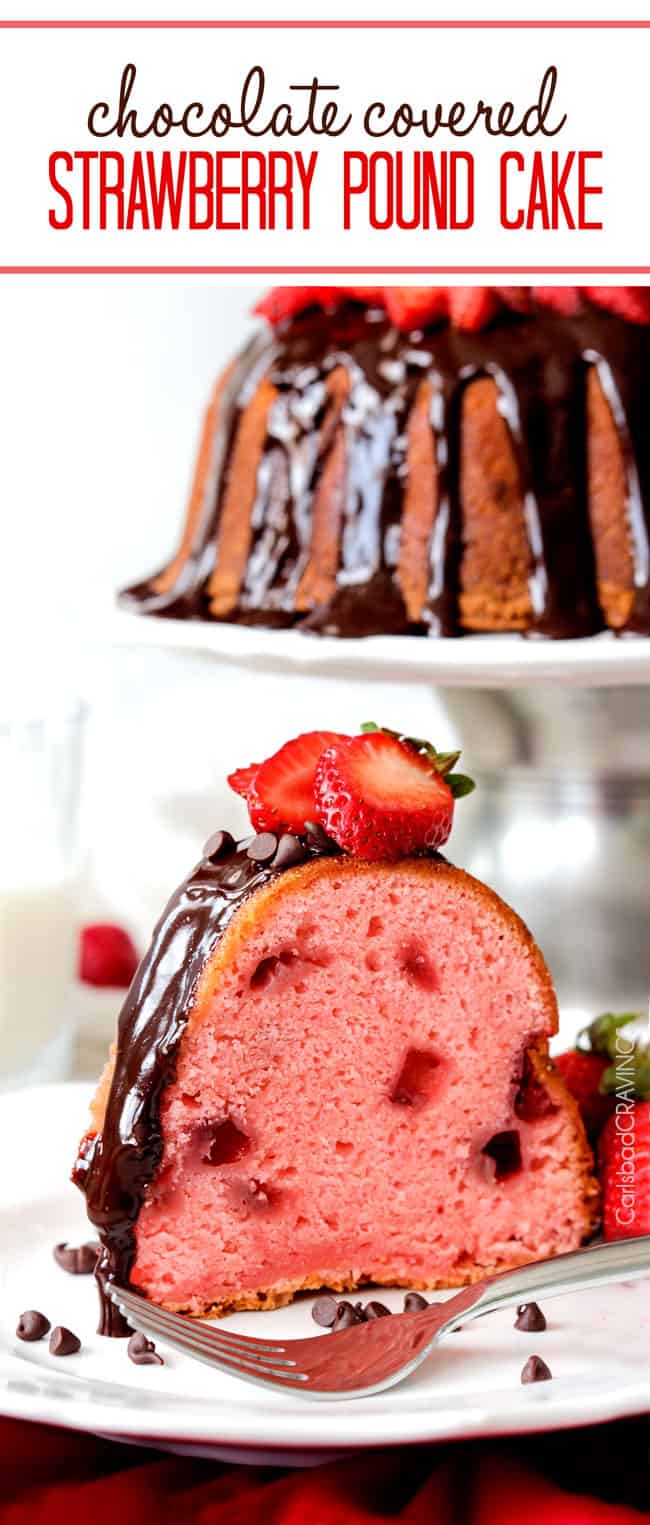 Cake strawberry pound STRAWBERRY POUND