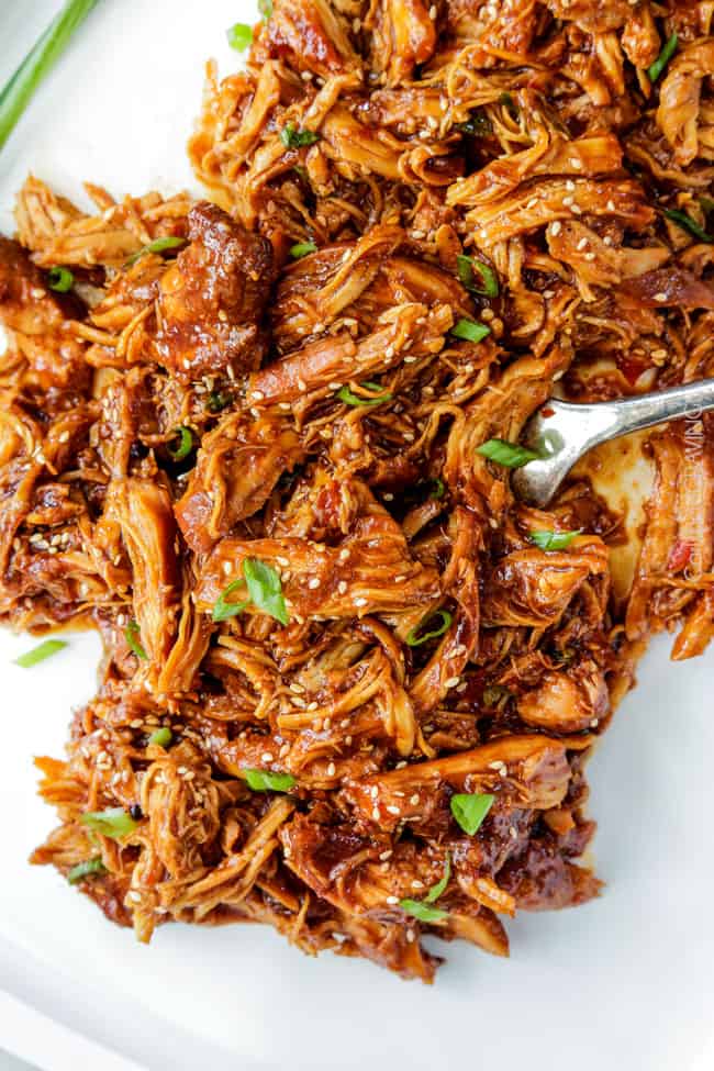 Asian shredded chicken recipes