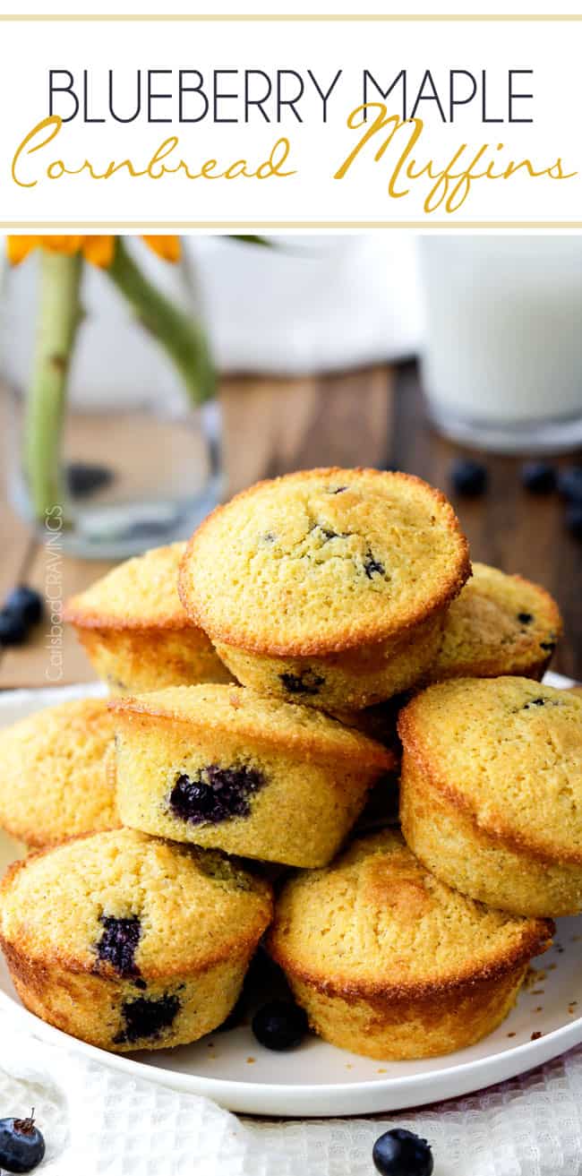 Blueberry Cornmeal Muffins