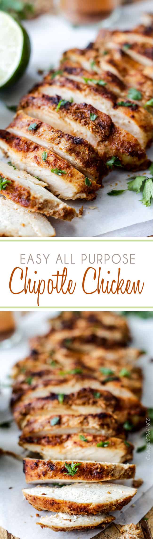 Easy All Purpose Chipotle Chicken - Carlsbad Cravings