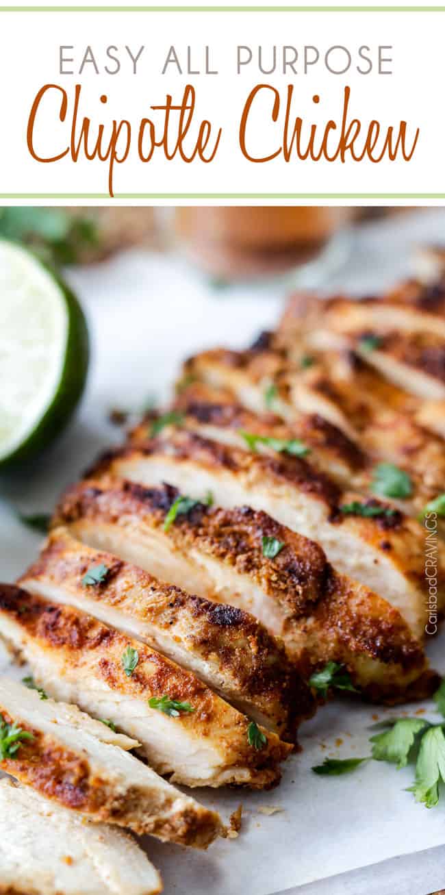 Easy All Purpose Chipotle Chicken