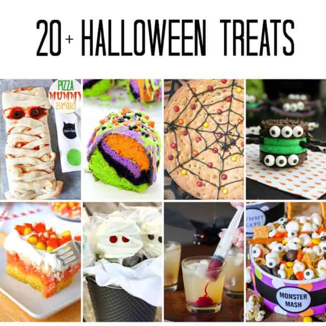 over 20 Halloween Treats to make it the best, most memorable Halloween ever!