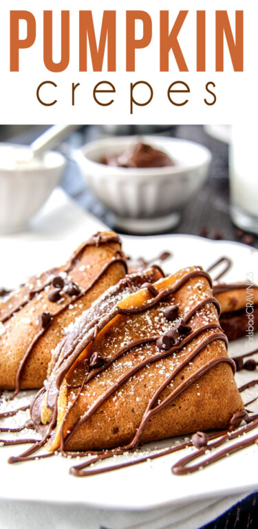 (Nutella)Pumpkin Crepes