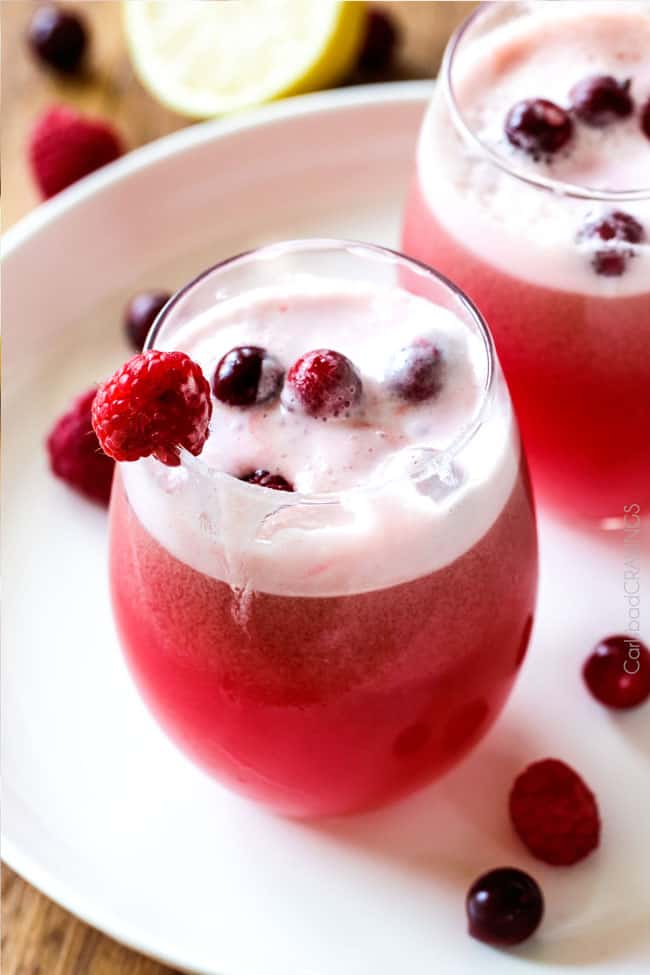 Cranberry Raspberry Punch - Carlsbad Cravings