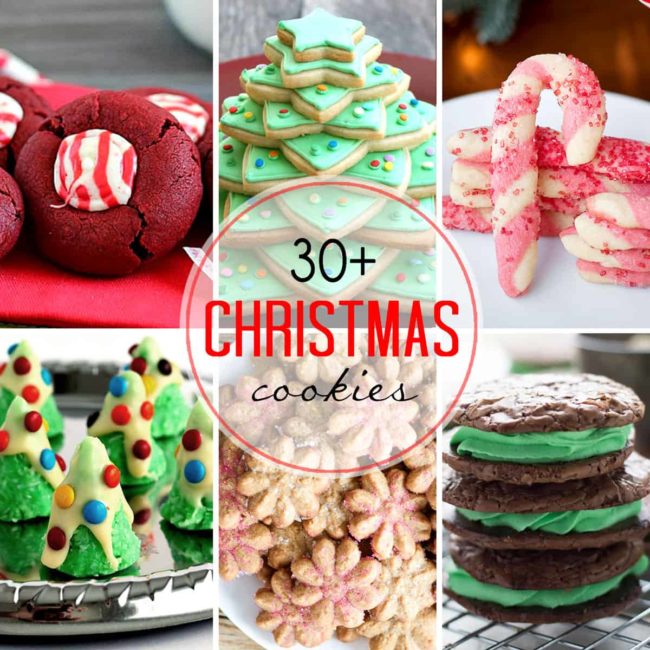 Over 30 Christmas Cookies! Finding the perfect cookie for neighbors, friends and family was never easier!
