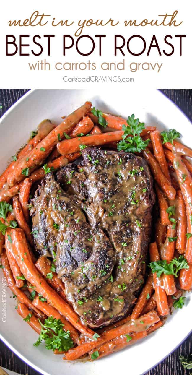 Crockpot Chuck Roast Recipe {10 Minute Prep!}