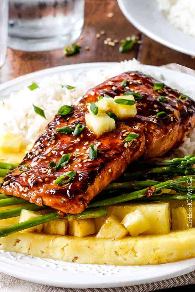 Asian BBQ Salmon - Carlsbad Cravings