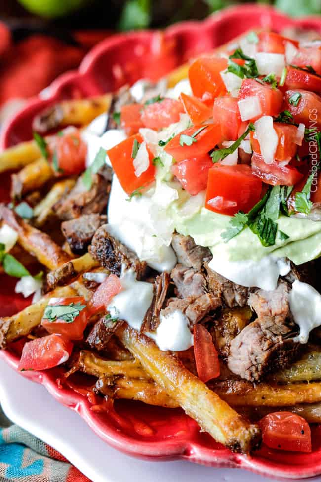 Carne Asada Fries (AKA MEXICAN STEAK FRIES) - Carlsbad ...