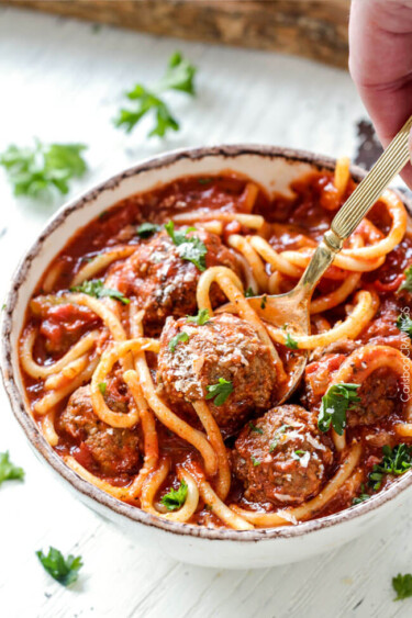 ONE POT Italian Meatball Soup (make ahead, freezer instructions etc.)