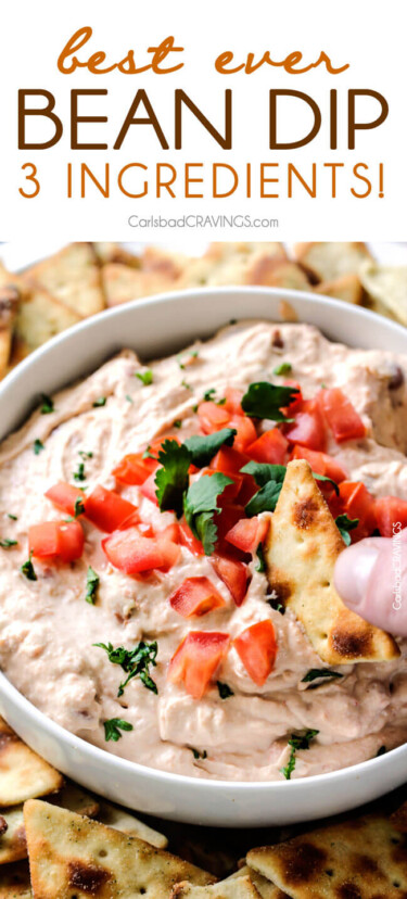 Best Bean Dip - Carlsbad Cravings