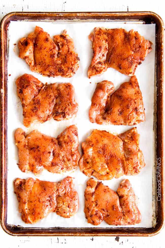 Sweet and Spicy Honey Dijon Glazed Chicken - Carlsbad Cravings