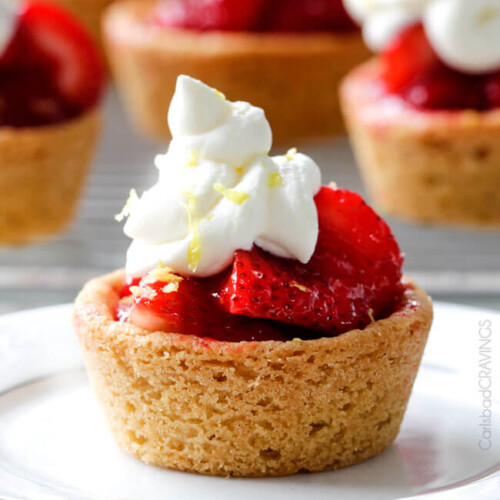 Strawberry Skillet Pie - Completely Delicious