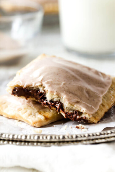 Homemade Brown Sugar NUTELLA Pop Tarts! (tips, tricks, how to freeze)