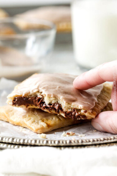 Homemade Brown Sugar Nutella Pop Tarts Tips Tricks How To Freeze 0431