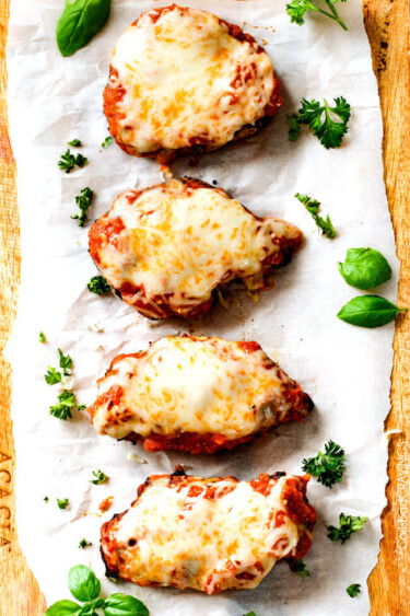 Skinny Chicken Parmesan - Carlsbad Cravings