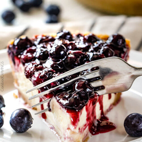 Best Blueberry Cheesecake How To Recipe Video How To Freeze Etc