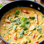 Chicken in Coconut Mango Verde Sauce - my family LOVES this 30 minute meal and I seriously dream about the incredible creamy sauce!