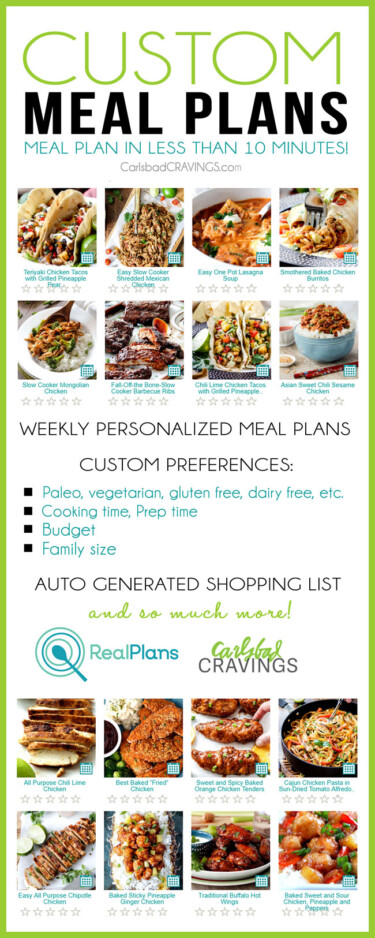 Simplify Your Life with Real Plans Meal Plans! - Carlsbad Cravings