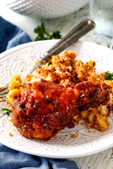 Nashville Hot Chicken (Spicy Fried Chicken) + VIDEO - Carlsbad Cravings