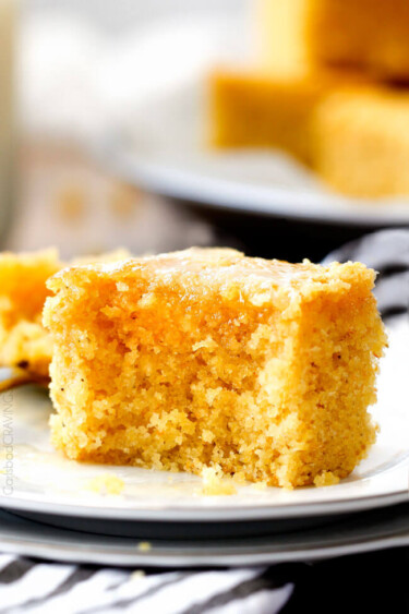 Homemade Sweet Cornbread - Carlsbad Cravings