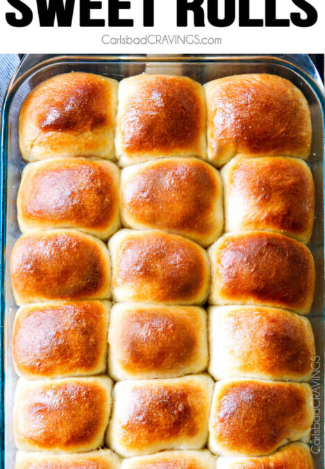 sweet, buttery, Hawaiian Sweet Rolls are super soft and fluffy infused with pineapple juice and slathered in butter! My family LOVES these! perfect for sliders, potlucks and special occasions like Thanksgiving!