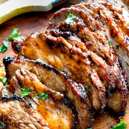 Cajun Steak with Apricot Orange Glaze - Carlsbad Cravings