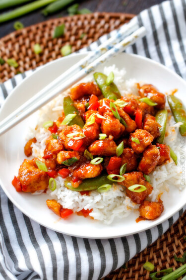 Hoisin Ginger Chicken Sir Fry - Carlsbad Cravings