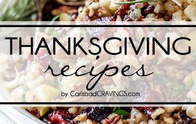 Recettes de Thanksgiving 