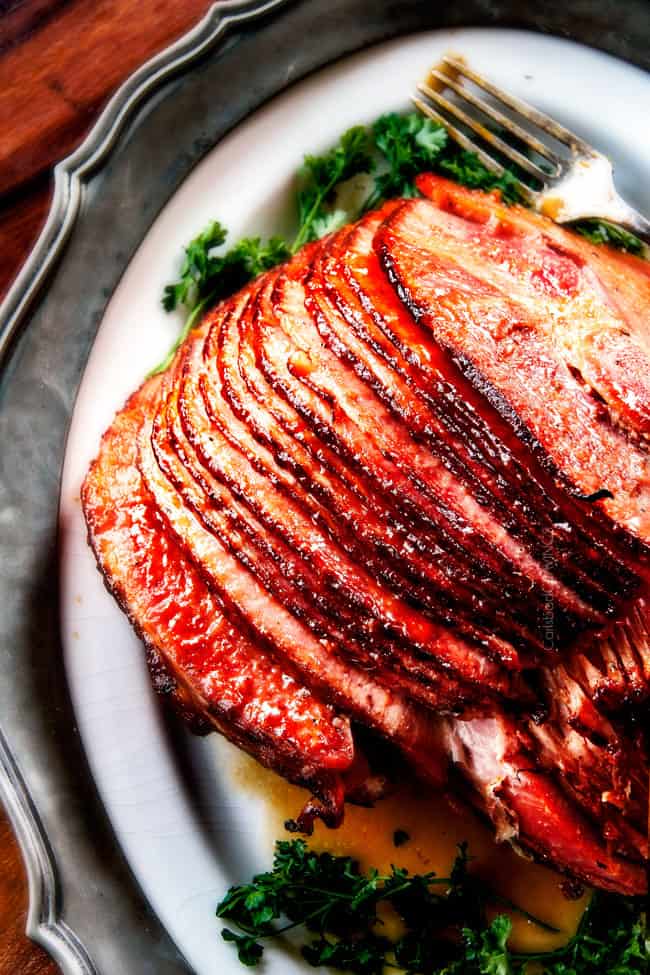 easy baked ham glaze recipe