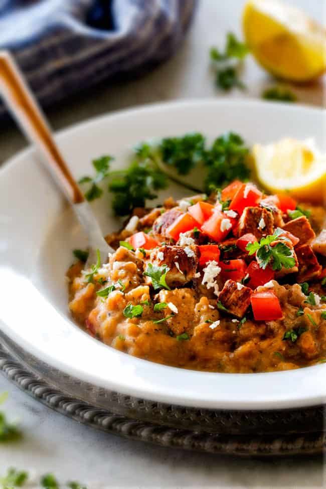 Easy One Pan Chicken Risotto Dinner Recipe - Under 30 Minutes!