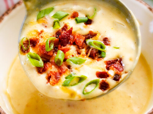 Baked Potato Soup - Amanda's Cookin' - Soup