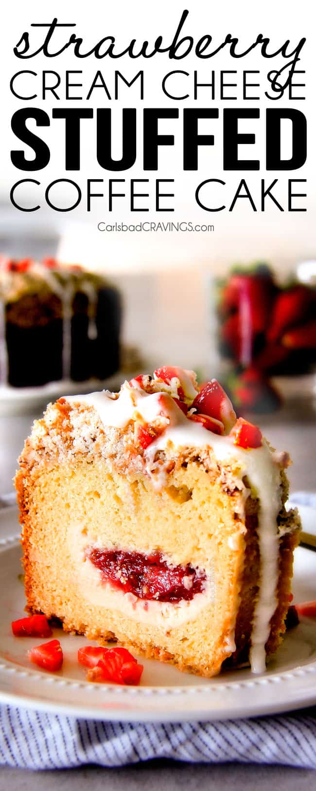 Easy Strawberry Cake with Cream Cheese Frosting | NeighborFood