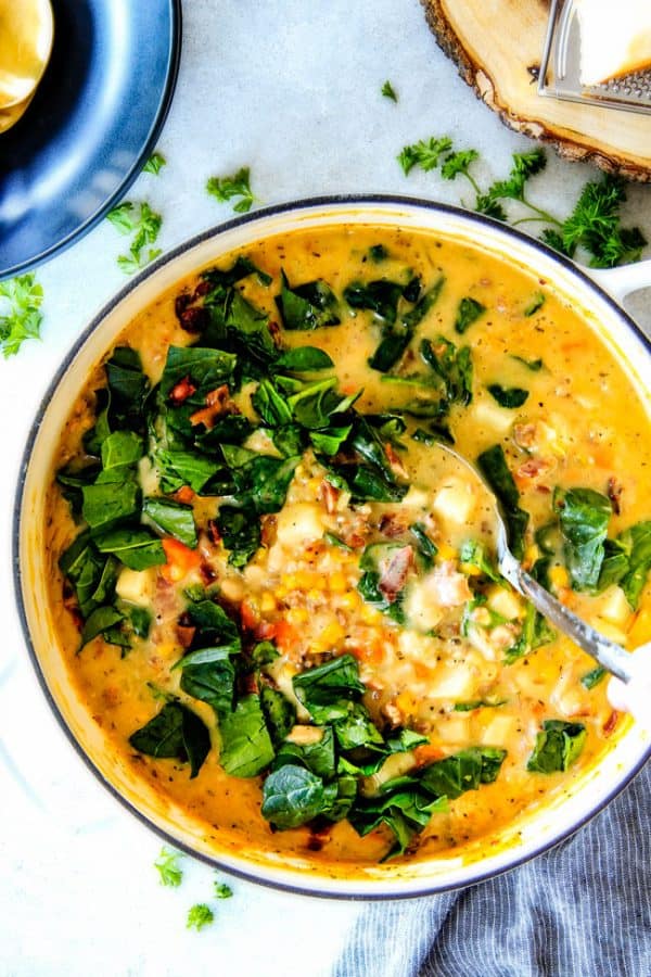 BETTER THAN OLIVE GARDEN Loaded Zuppa Toscana Recipe (VIDEO!)